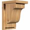 Ekena Millwork Newport Smooth Corbel w/Backplate, Western Red Cedar, 7 1/2"W x 8"D x 12"H COR08X08X12NEW01SWR - alternate 1